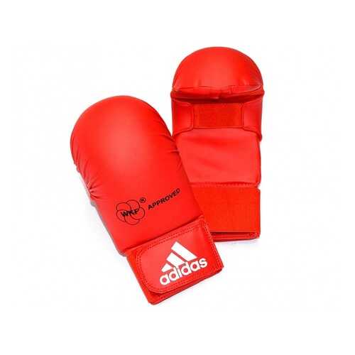Накладки для карате Adidas WKF Bigger красные XS в Спортмастер