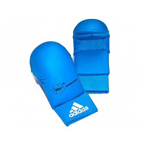 Накладки для карате Adidas WKF Bigger синие L в Спортмастер