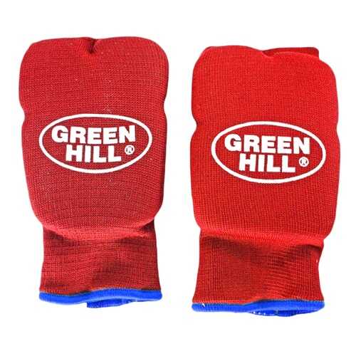Накладки на кисть Green Hill эластик HP-6133, хлопок, красный (M) в Спортмастер