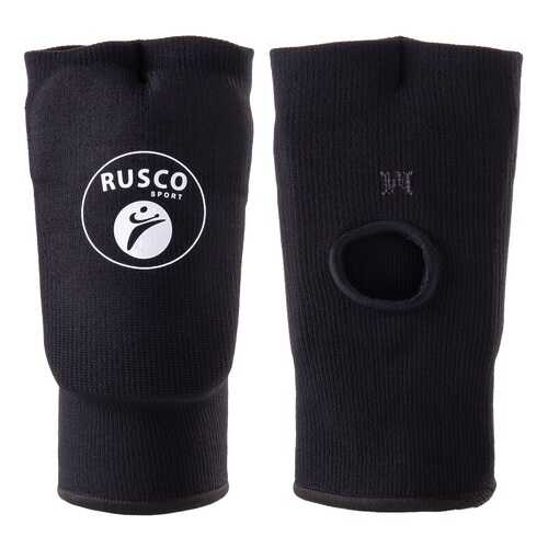 Накладки на кисть Rusco Sport, хлопок, черный (L) в Спортмастер