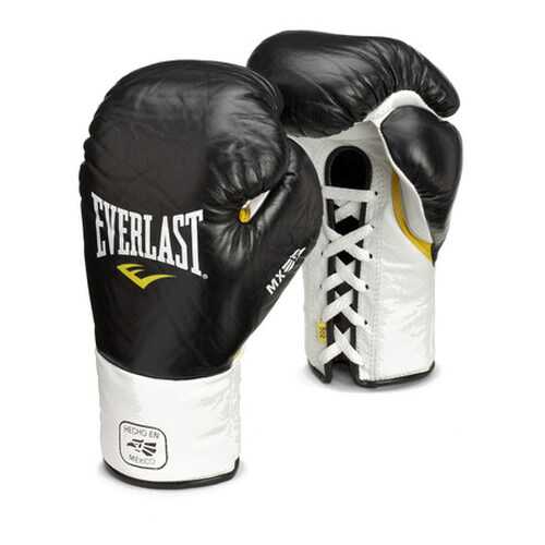 Перчатки боевые Everlast MX Pro Fight черные 8 унций в Спортмастер