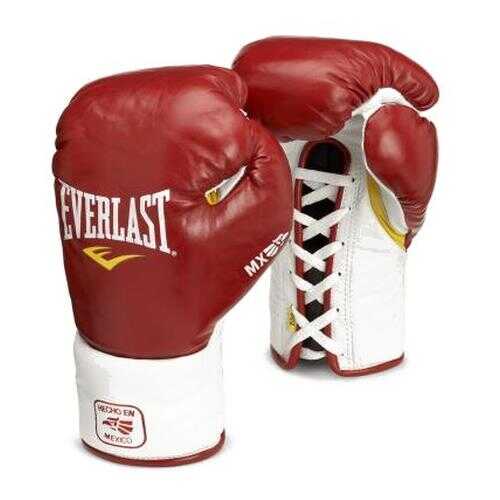 Перчатки боевые Everlast MX Pro Fight красные 10 унций в Спортмастер
