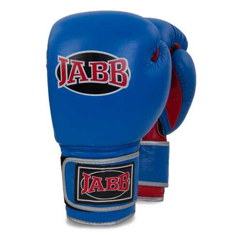 Перчатки боксерские Jabb JE-2010L 10 унц синий/красный в Спортмастер