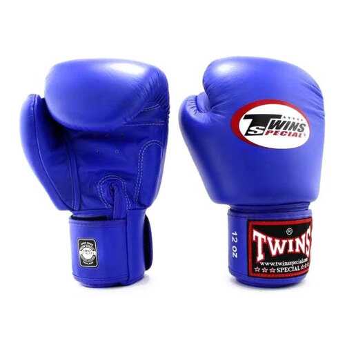 Перчатки боксерские Twins FBGVL3-TW1 FANCY BOXING GLOVES черно-синие в Спортмастер
