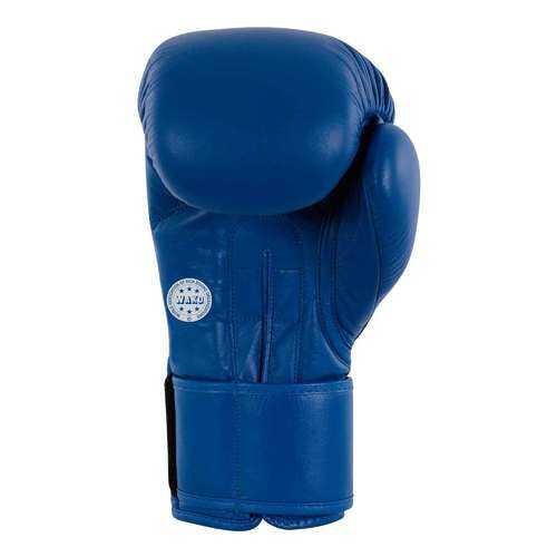 Перчатки для кикбоксинга Adidas WAKO Kickboxing Competition Glove синие 10 унций в Спортмастер