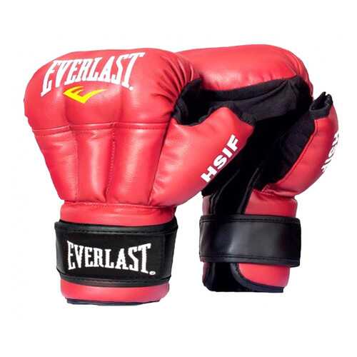 Перчатки для рукопашного боя Everlast HSIF RF3106, 6oz, к/з, красный в Спортмастер