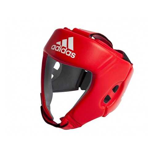 Шлем боксерский Adidas AIBA красный XL в Спортмастер