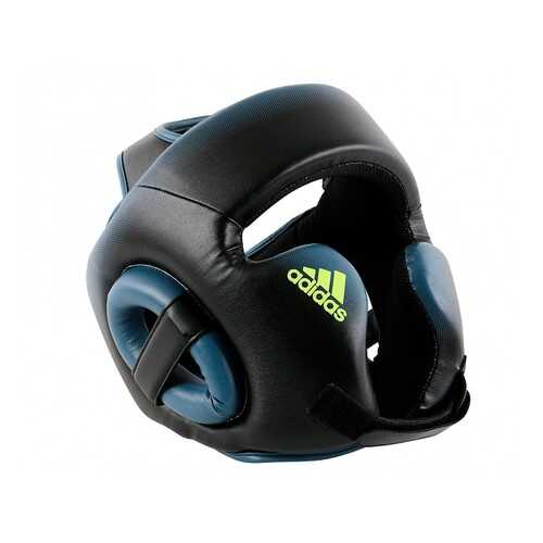 Шлем боксерский Adidas Speed Head Guard черно-синий M в Спортмастер