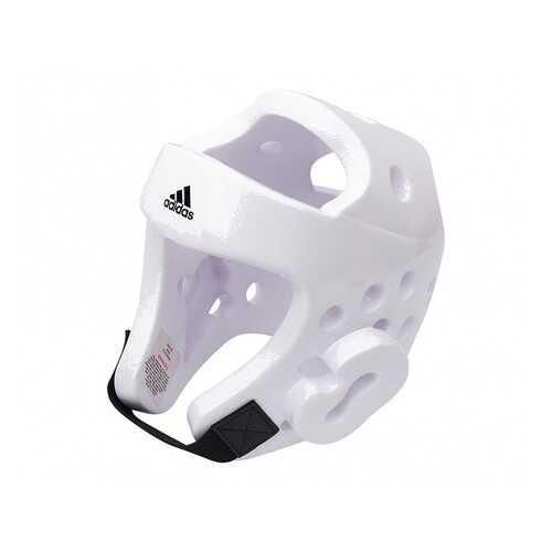 Шлем для тхэквондо Adidas Head Guard Dip Foam WT белый M в Спортмастер