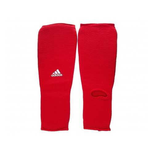 Защита голени и стопы Adidas Shin and Step Pad красная XS в Спортмастер