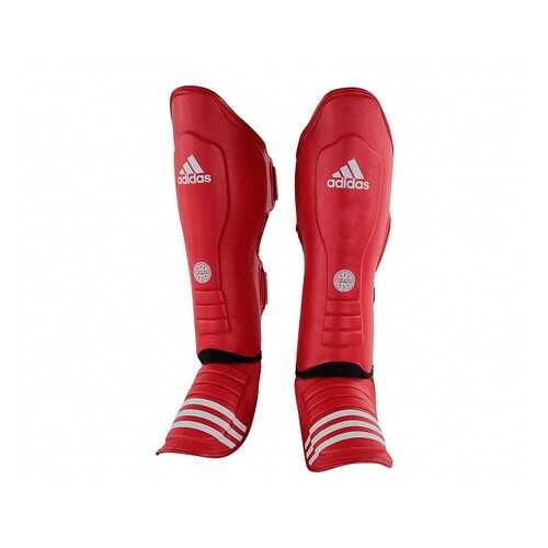 Защита голени и стопы Adidas WAKO Super Pro Shin Instep Guards красная L в Спортмастер
