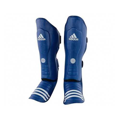 Защита голени и стопы Adidas WAKO Super Pro Shin Instep Guards синяя XL в Спортмастер