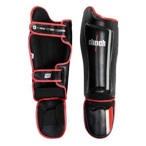 Защита голени и стопы Clinch Shin Instep Guard M1 черная L в Спортмастер