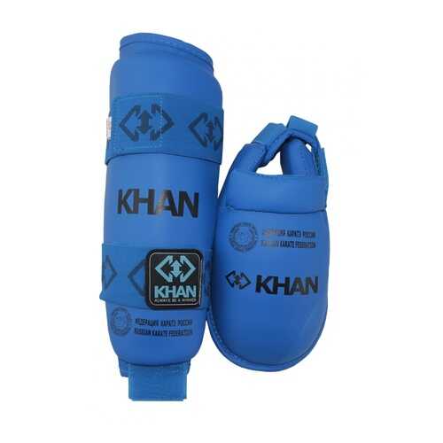Защита голени и стопы Khan ФКР синяя L в Спортмастер