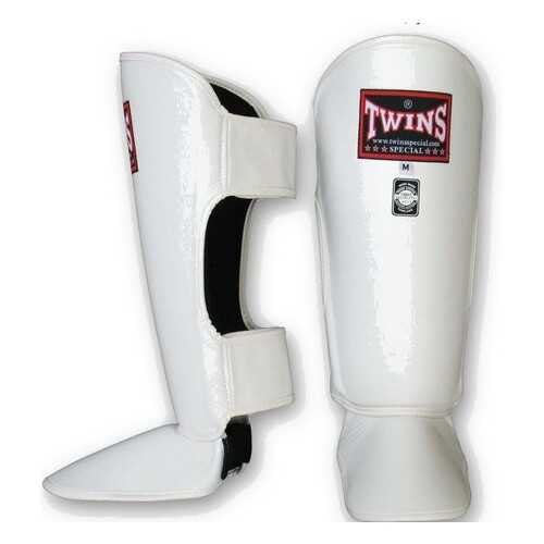 Защита голени Twins SGL3 Shin Protection белая M в Спортмастер