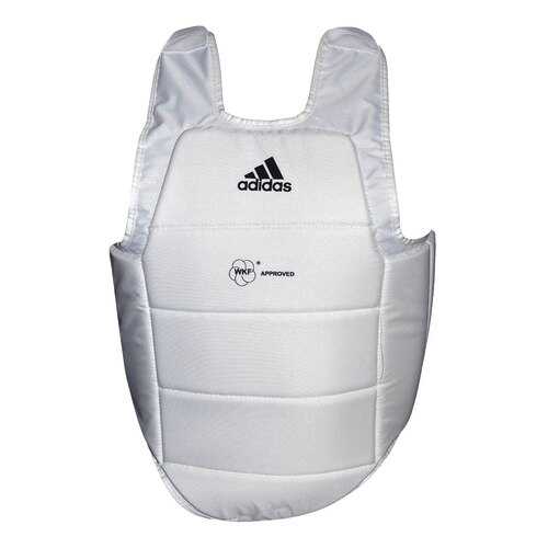 Защита корпуса Adidas Chest Guard WKF белая M в Спортмастер