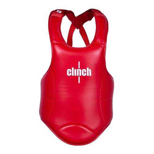 Защита корпуса Clinch Thai Chest Guard красная в Спортмастер