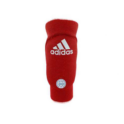 Защита локтя двухсторонняя Adidas WAKO Elasticated Elbow Guard Reversible сине-красная S в Спортмастер