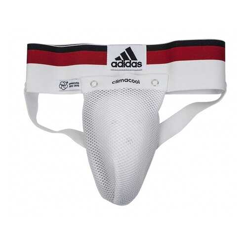 Защита паха мужская Adidas Official WKF Mens Groin Guard белая L в Спортмастер