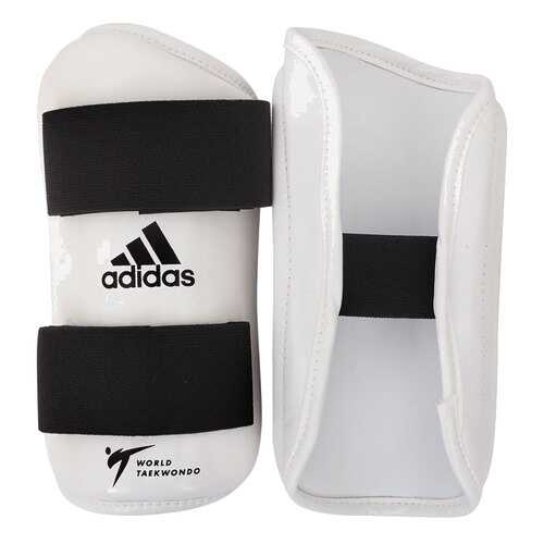Защита предплечья для тхэквондо Adidas WT Forearm Protector белая XL в Спортмастер