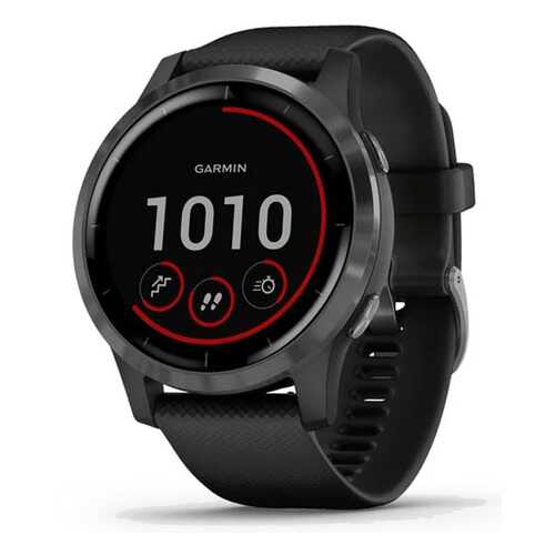 Спортивные наручные часы Garmin Vivoactive 4 Black/Slate в Спортмастер