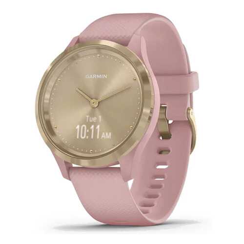 Спортивные наручные часы Garmin Vivomove 3S Light Gold/Dust Rose в Спортмастер