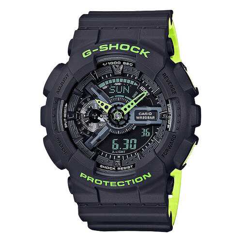Японские наручные часы Casio G-Shock GA-110LN-8A с хронографом в Спортмастер