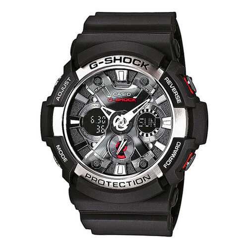 Японские наручные часы Casio G-Shock GA-200-1A с хронографом в Спортмастер