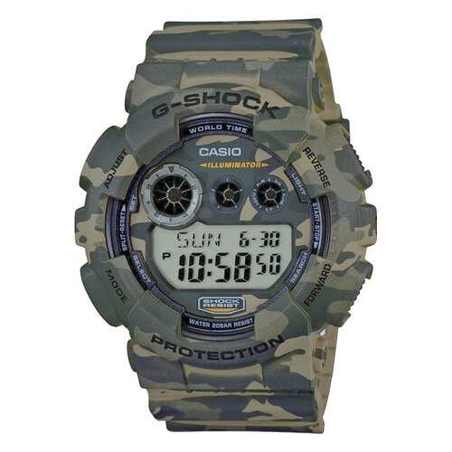 Японские наручные часы Casio G-Shock GD-120CM-5E с хронографом в Спортмастер