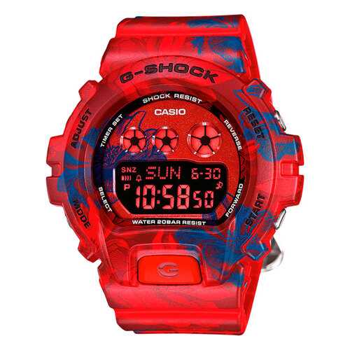 Японские наручные часы Casio G-Shock GMD-S6900F-4E с хронографом в Спортмастер