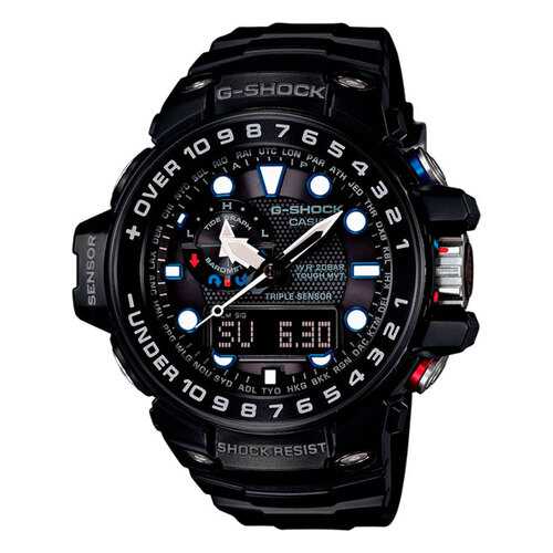 Японские наручные часы Casio G-Shock GWN-1000B-1A с хронографом в Спортмастер