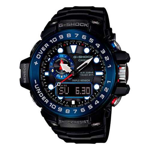 Японские наручные часы Casio G-Shock GWN-1000B-1B с хронографом в Спортмастер