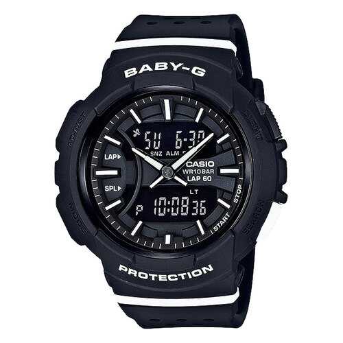 Японские спортивные наручные часы Casio Baby-G BGA-240-1A1 с хронографом в Спортмастер