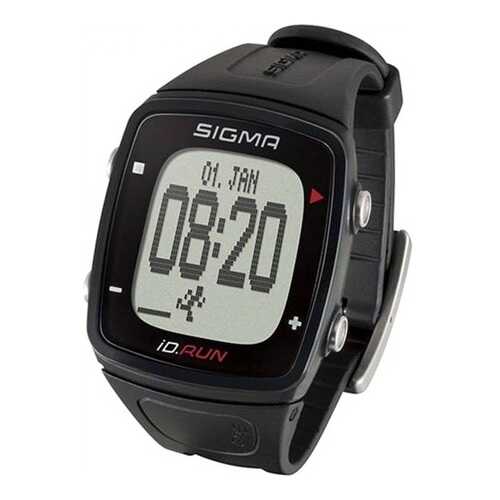 Пульсометр Sigma iD.RUN black 24800 черный функций без нагрудного датчика в Спортмастер