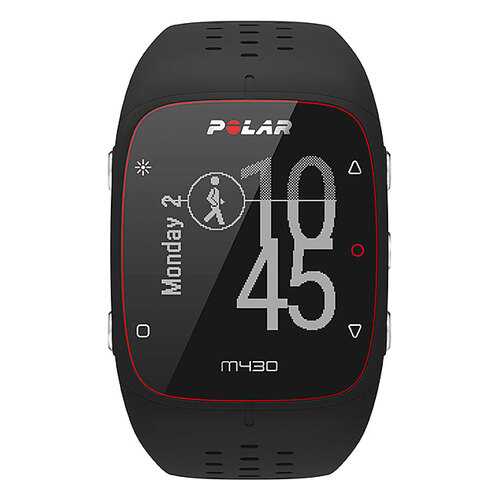 Смарт-часы Polar M430 черные в Спортмастер