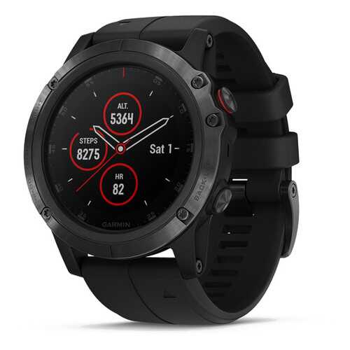 Умные часы Garmin Fenix 5 Plus 010-01989-11 в Спортмастер