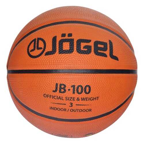 Баскетбольный мяч Jogel JB-100 №3 brown в Спортмастер