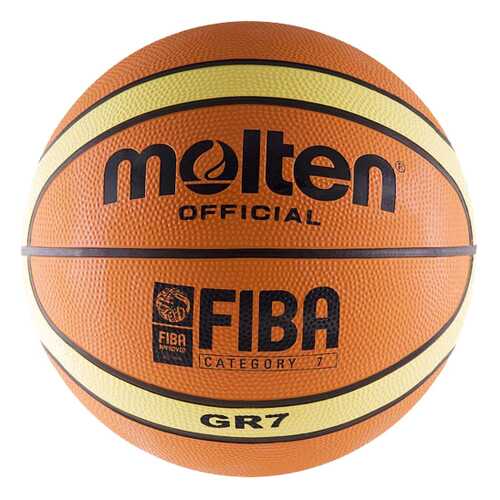 Баскетбольный мяч Molten BGR7 №7 brown в Спортмастер