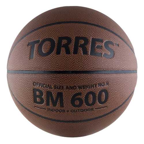 Баскетбольный мяч Torres B10027 №7 brown в Спортмастер