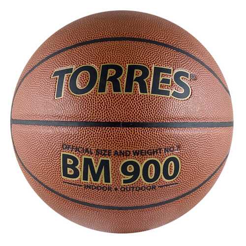 Баскетбольный мяч Torres BM900 B30035 №5 brown в Спортмастер