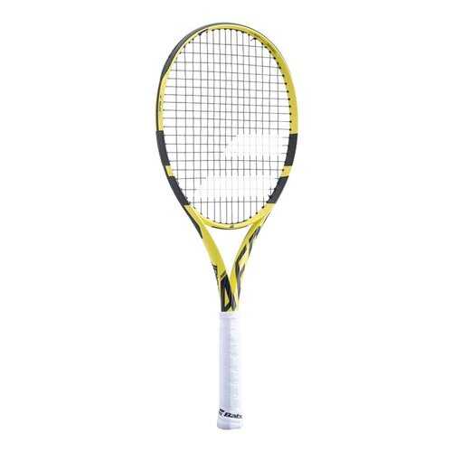 Ракетка для большого тенниса Babolat Pure Aero Lite 2019 белая/желтая в Спортмастер