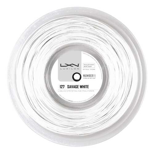 Теннисная струна Luxilon Savage White 127 200 метров в Спортмастер