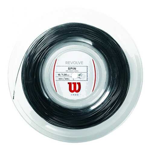 Теннисная струна Wilson Revolve 1,3 Black 200 метров в Спортмастер
