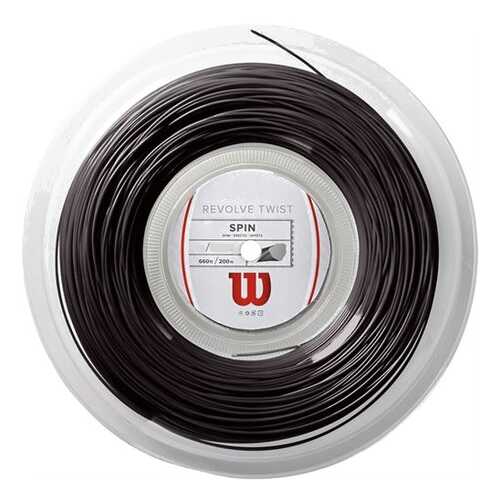 Теннисная струна Wilson Revolve Twist 1.3 Black 200 метров в Спортмастер