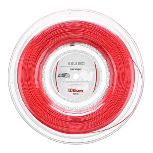 Теннисная струна Wilson Revolve Twist 1.3 Red 200 метров в Спортмастер