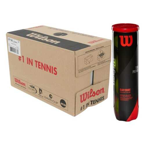 Теннисные мячи Wilson Tour Premier Clay Court 72 мяча! Поставка март 2019! в Спортмастер