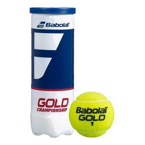 Теннисный мяч Babolat Gold Championship 3B 3 шт. желтый в Спортмастер