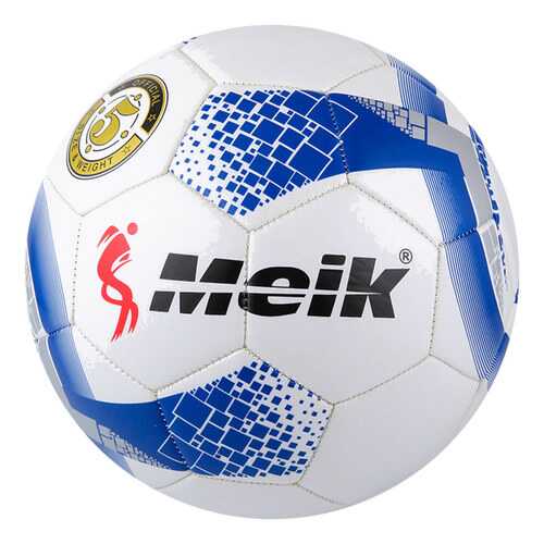 B31235 Мяч футбольный Meik-081-11 2-слоя, TPU+PVC 2.7, 400-410 гр., машинная сшивка в Спортмастер
