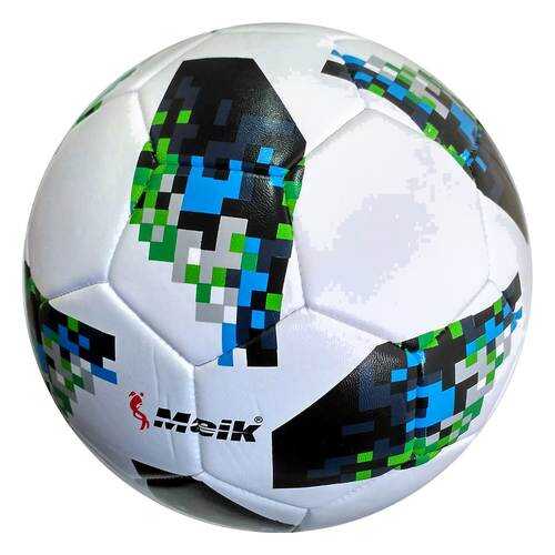 C28673-3 Мяч футбольный Meik-MK-032-Telstar, 3-слоя PVC 2.3, 340 гр, машинная сшивка в Спортмастер