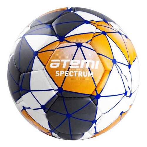 Футбольный мяч Atemi Spectrum Leisure №5 белый/оранжевый/серый в Спортмастер